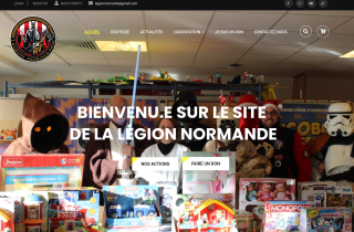 Création site web Association Légion Normande