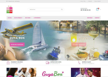 E-Boutique chèque cadeau box e-box en Guyane