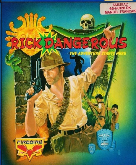 Jaquette de RICK DANGEROUS sur Amstrad CPC