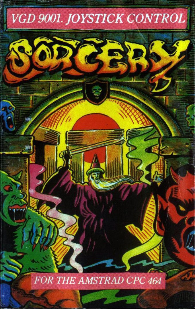 Jaquette de SORCERY sur Amstrad CPC