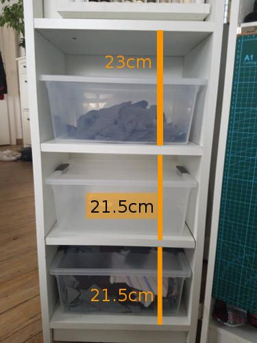 Caisson gauche - Boîtes plastique BAS