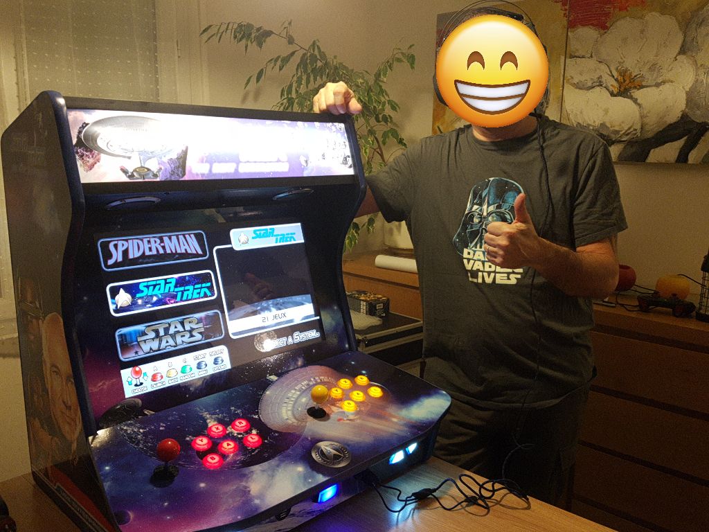 Le bartop XXL Star Trek TNG