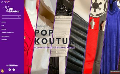 Site E-Commerce POP Koutur
